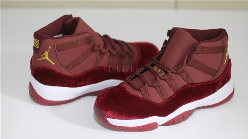 Super Air Jordan 11 Velvet Night Maroon High